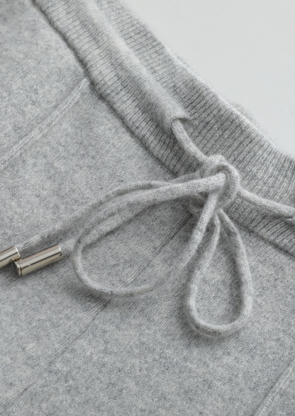Pure Extra-Fine Merino Wool Light Gray Luzzo Set - photo 4