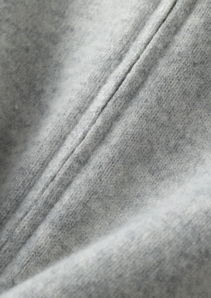 Pure Extra-Fine Merino Wool Light Gray Luzzo Set - photo 6