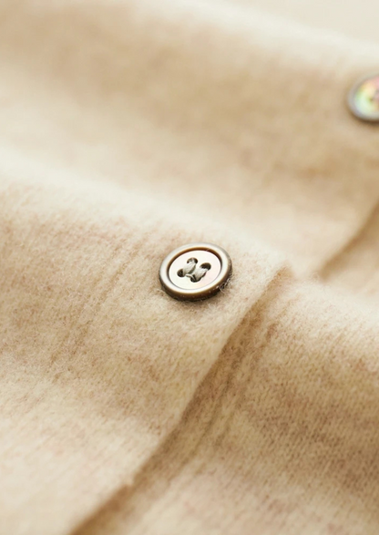 Pure Extra-Fine Merino Wool Polo Cardigan - photo 10