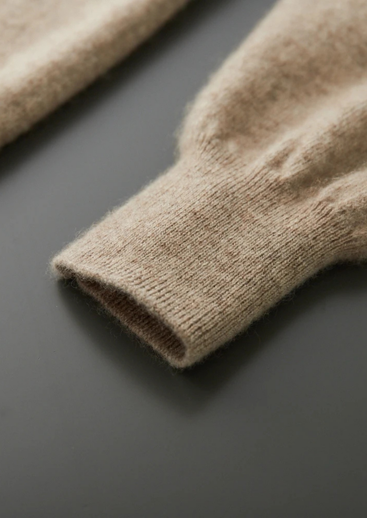 Pure Extra-Fine Merino Wool Raglan Mockneck - photo 10