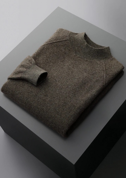 Pure Extra-Fine Merino Wool Raglan Mockneck - photo 12