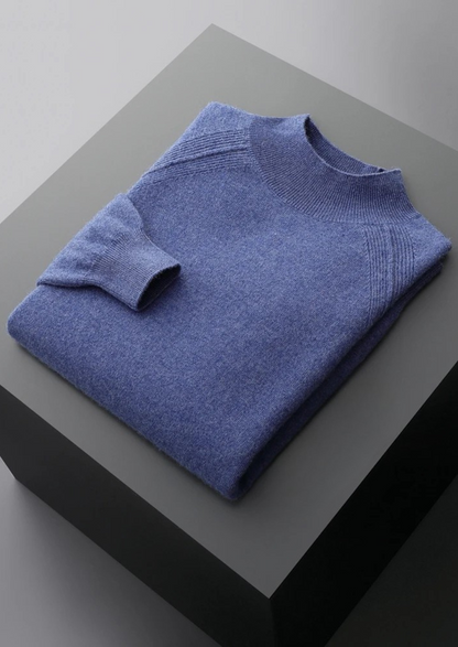 Pure Extra-Fine Merino Wool Raglan Mockneck - photo 14