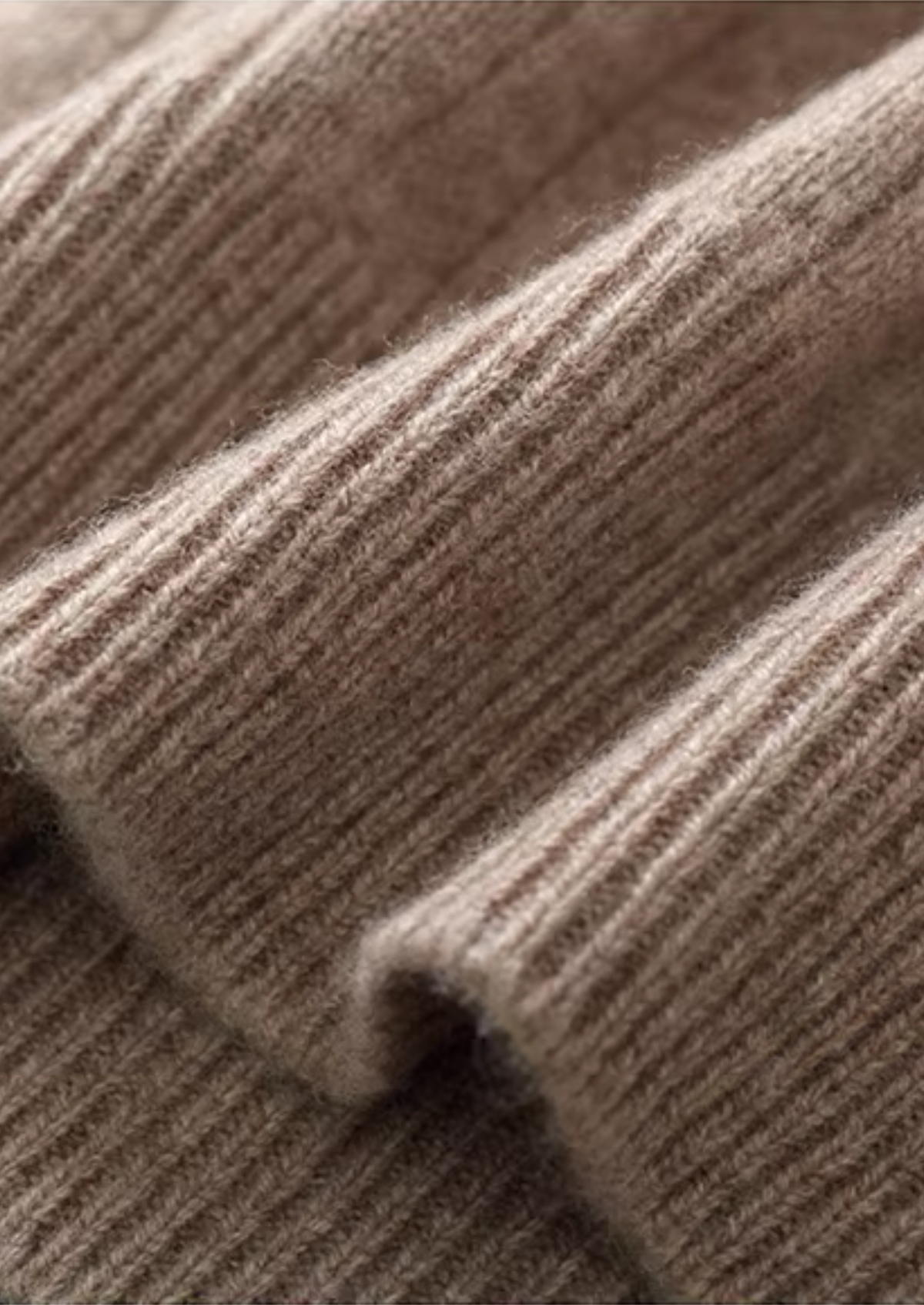 Pure Extra-Fine Merino Wool Rib Mockneck - photo 3