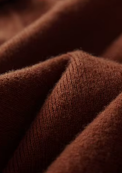 Pure Extra-Fine Merino Wool Ribbed Buttonless Polo - photo 6