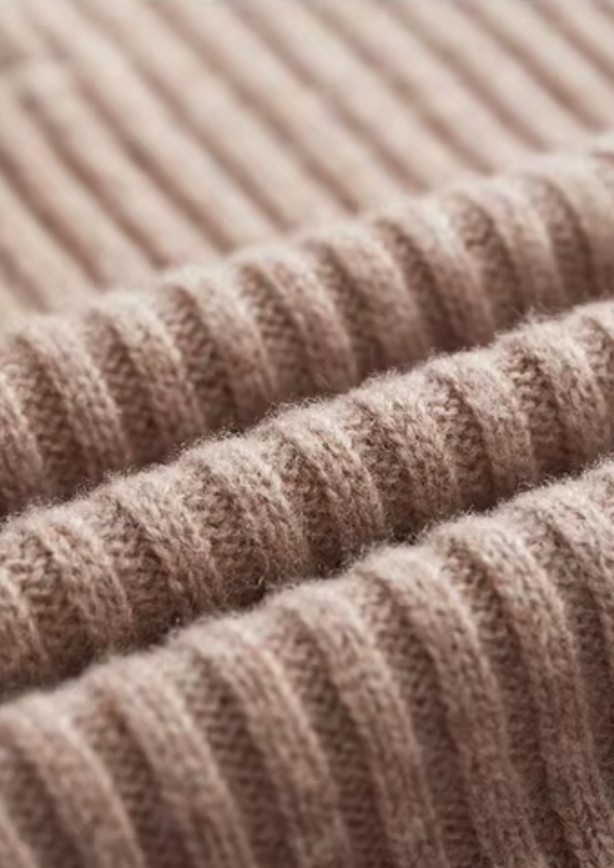 Pure Extra-Fine Merino Wool Ribbed Henley Sweater - photo 4