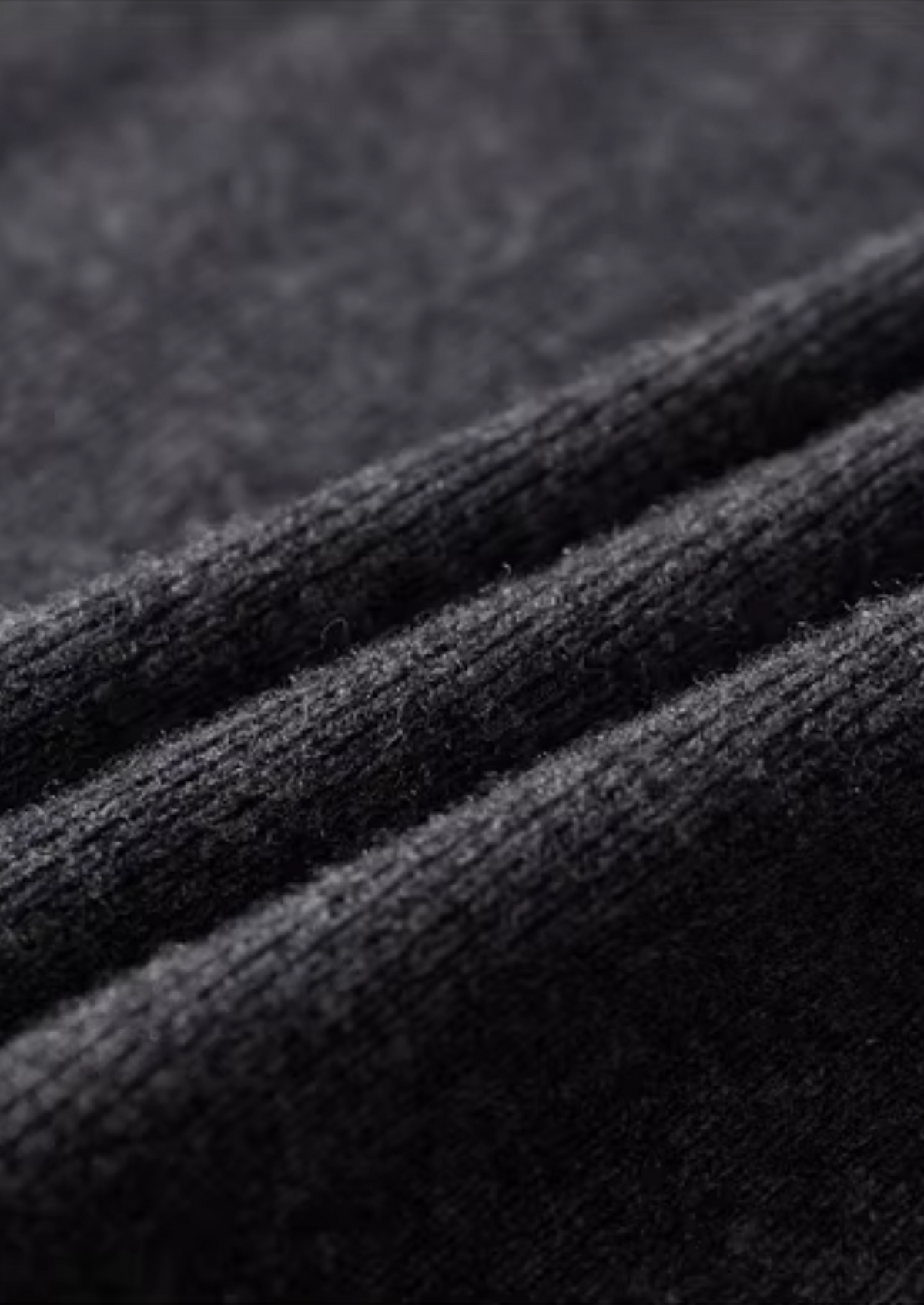 Pure Extra-Fine Merino Wool Ribbed Polo Cardigan - photo 5