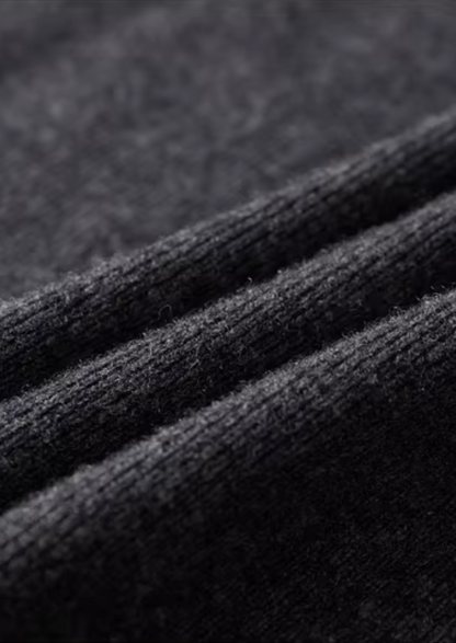 Pure Extra-Fine Merino Wool Ribbed Polo Cardigan - photo 5