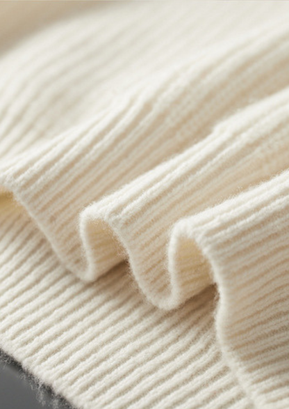 Pure Extra-Fine Merino Wool Ribbed Raglan Crewneck - photo 3