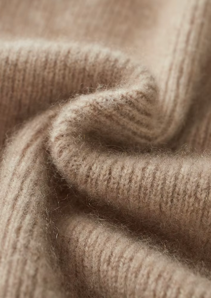 Merino Ribbed Zip Cardigan, Grey & Olive - photo 14