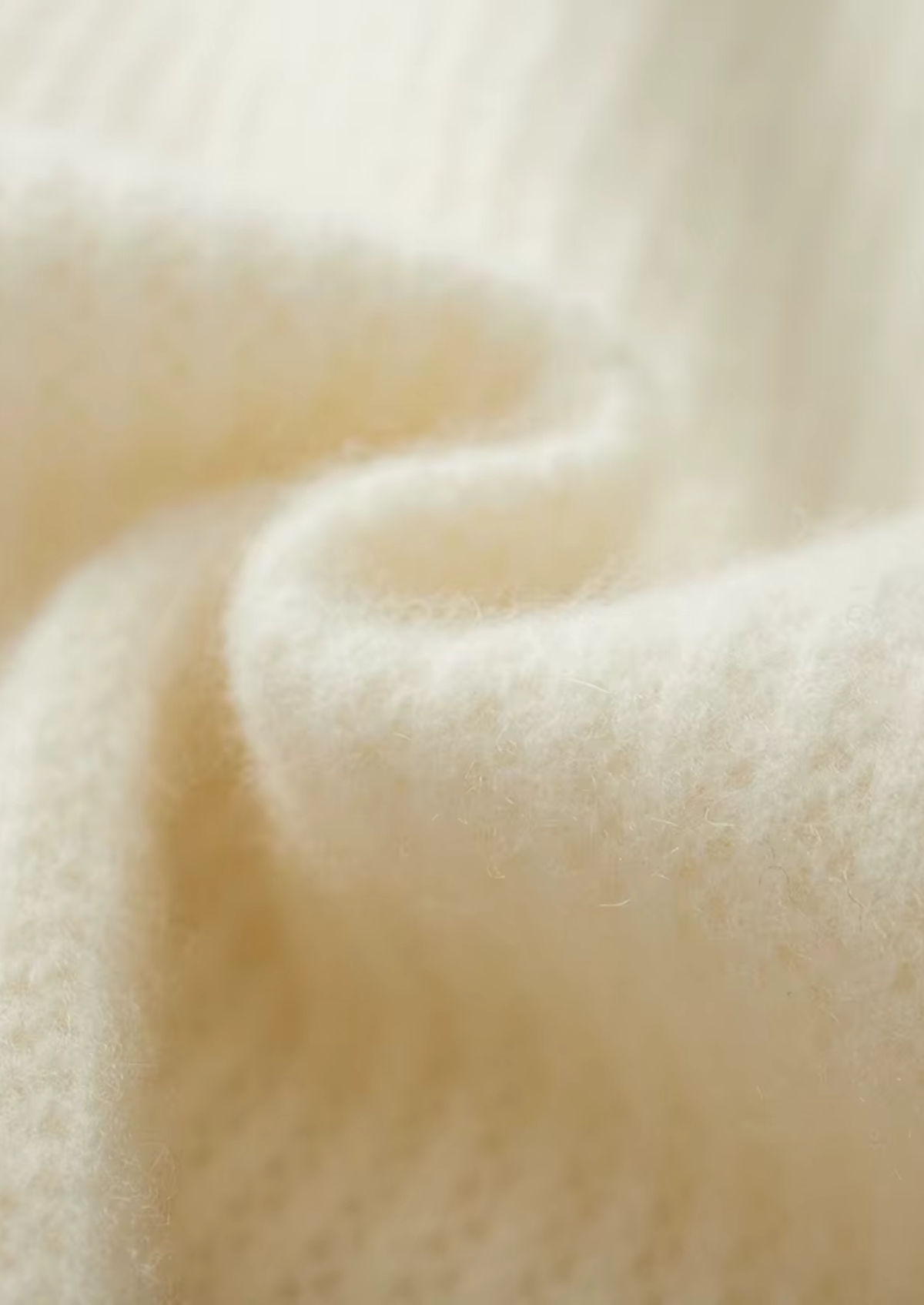 Pure Extra-Fine Merino Wool Ribbed Zipper Hoodie - photo 14