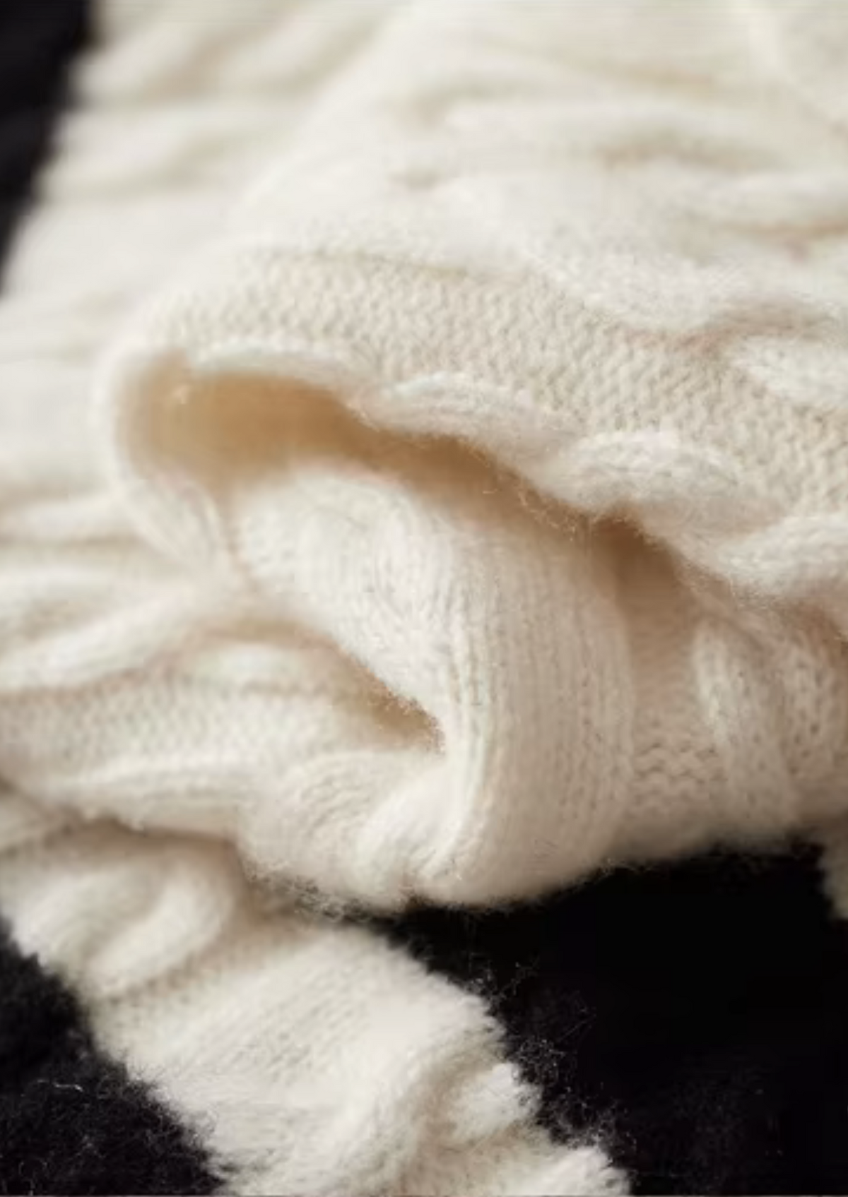 Pure Extra-Fine Merino Wool Striped Half-Zip Sweater - photo 4