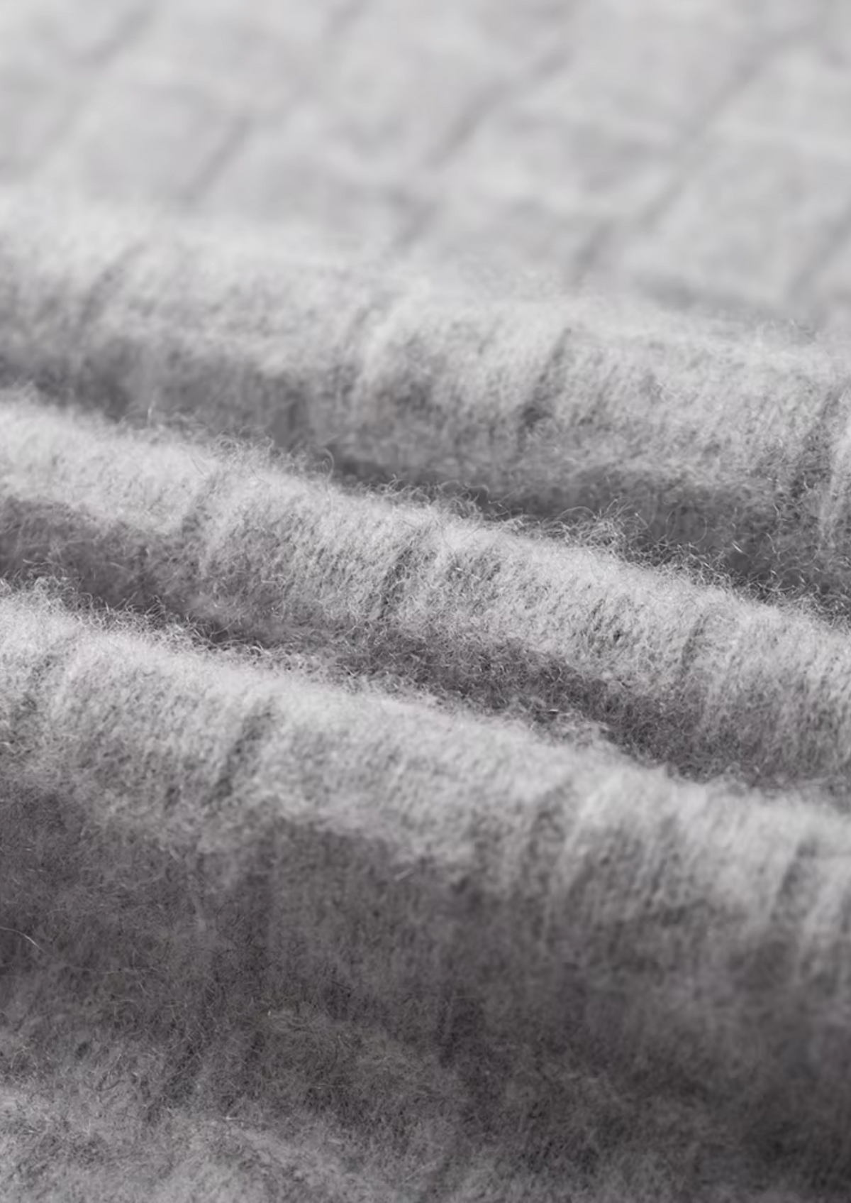 Pure Extra-Fine Merino Wool Textured Mockneck - photo 4