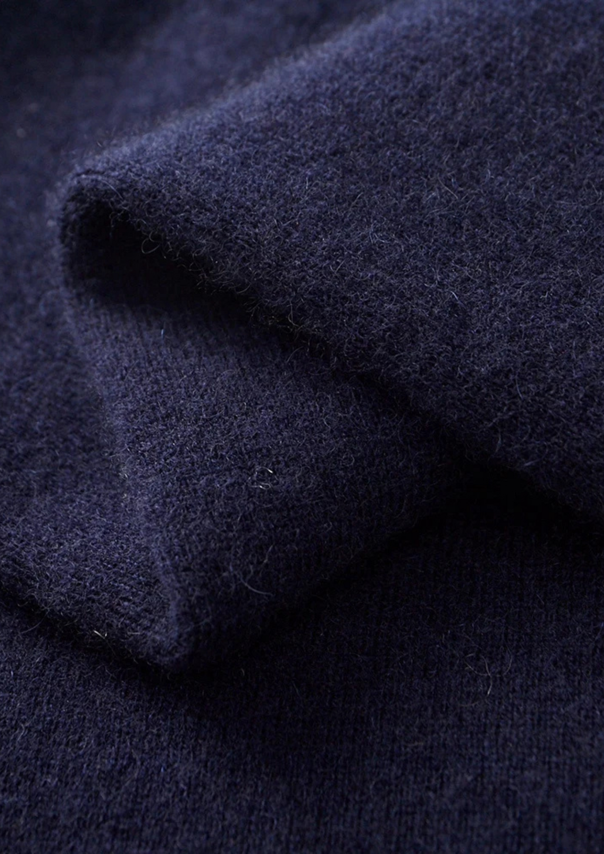 Pure Extra-Fine Merino Wool Two-Tone Polo Cardigan - photo 5