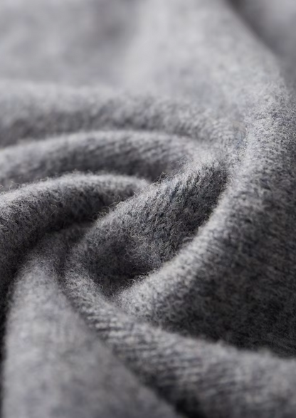 Merino Two Tone Zip Set, Straight Leg