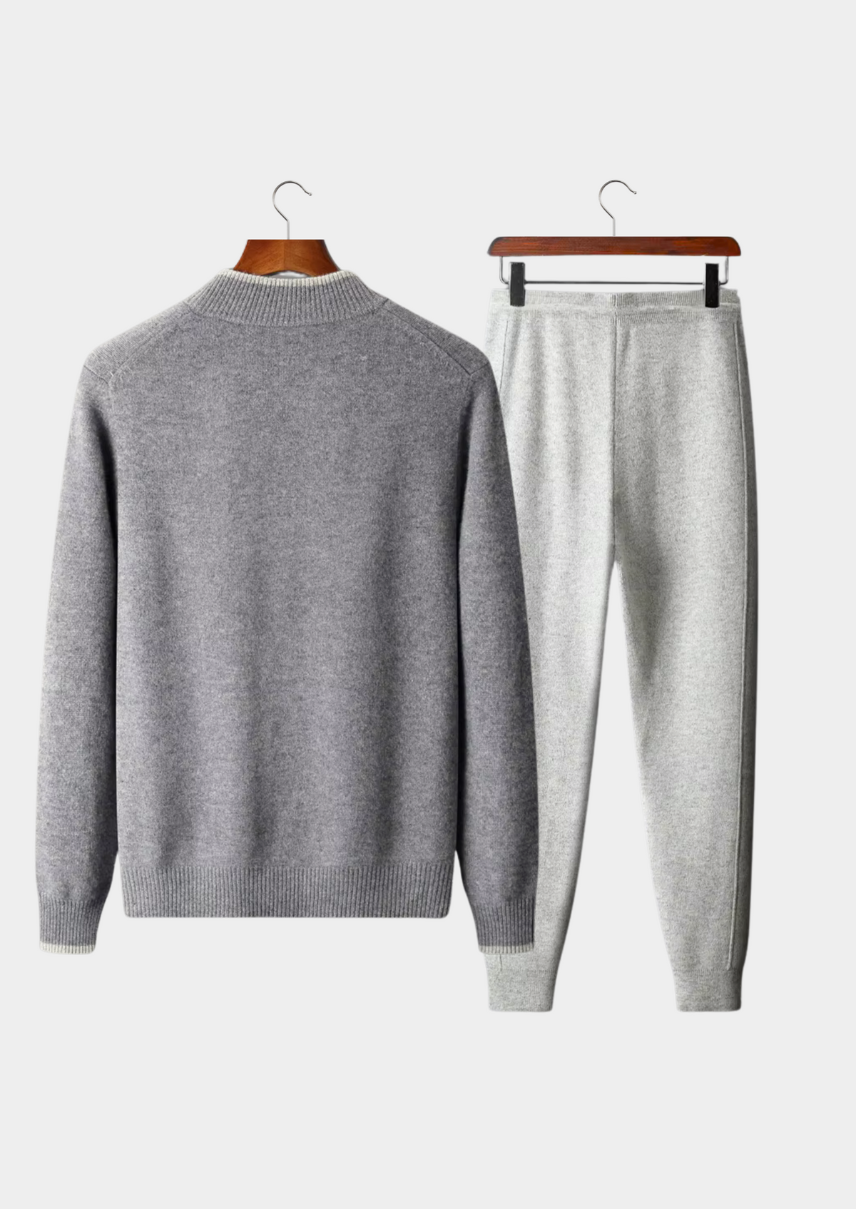 Merino Two Tone Zip Set, Cuffed Leg - photo 2