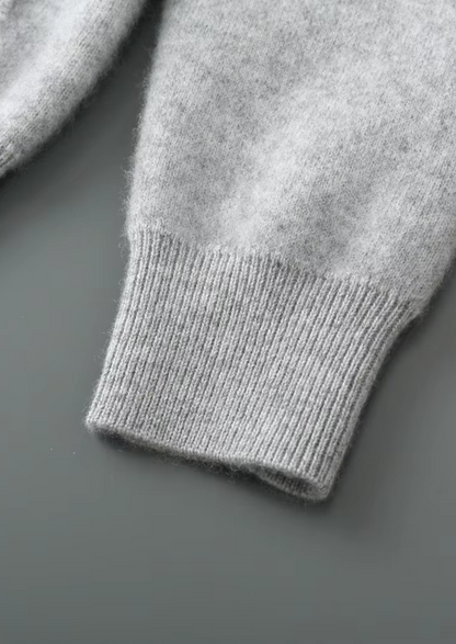 Pure Extra-Fine Merino Wool V-Neck Cardigan - photo 15