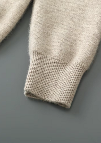 Pure Extra-Fine Merino Wool V-Neck Cardigan - photo 6