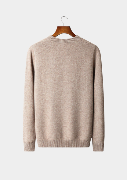 Pure Extra-Fine Merino Wool Cable Crewneck - photo 2