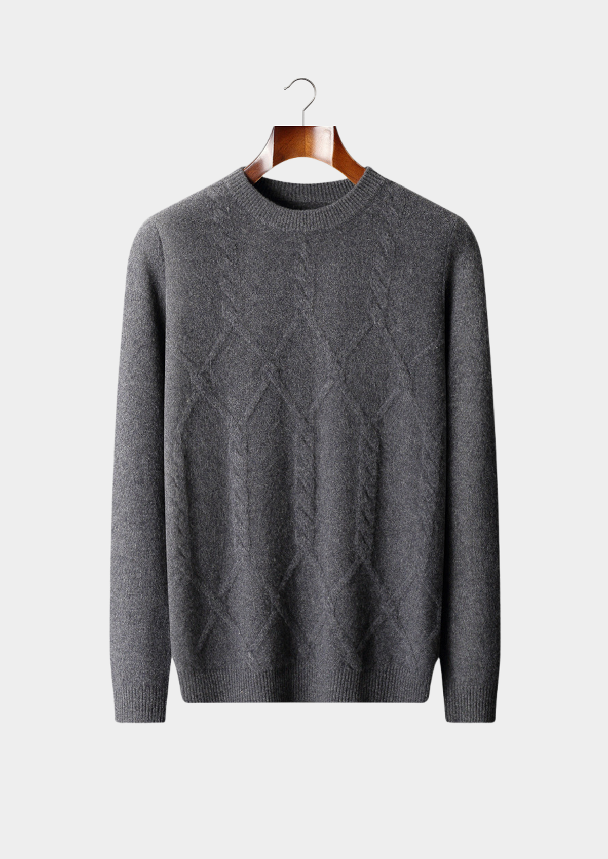 Pure Extra-Fine Merino Wool Wintertime Crewneck - photo 9