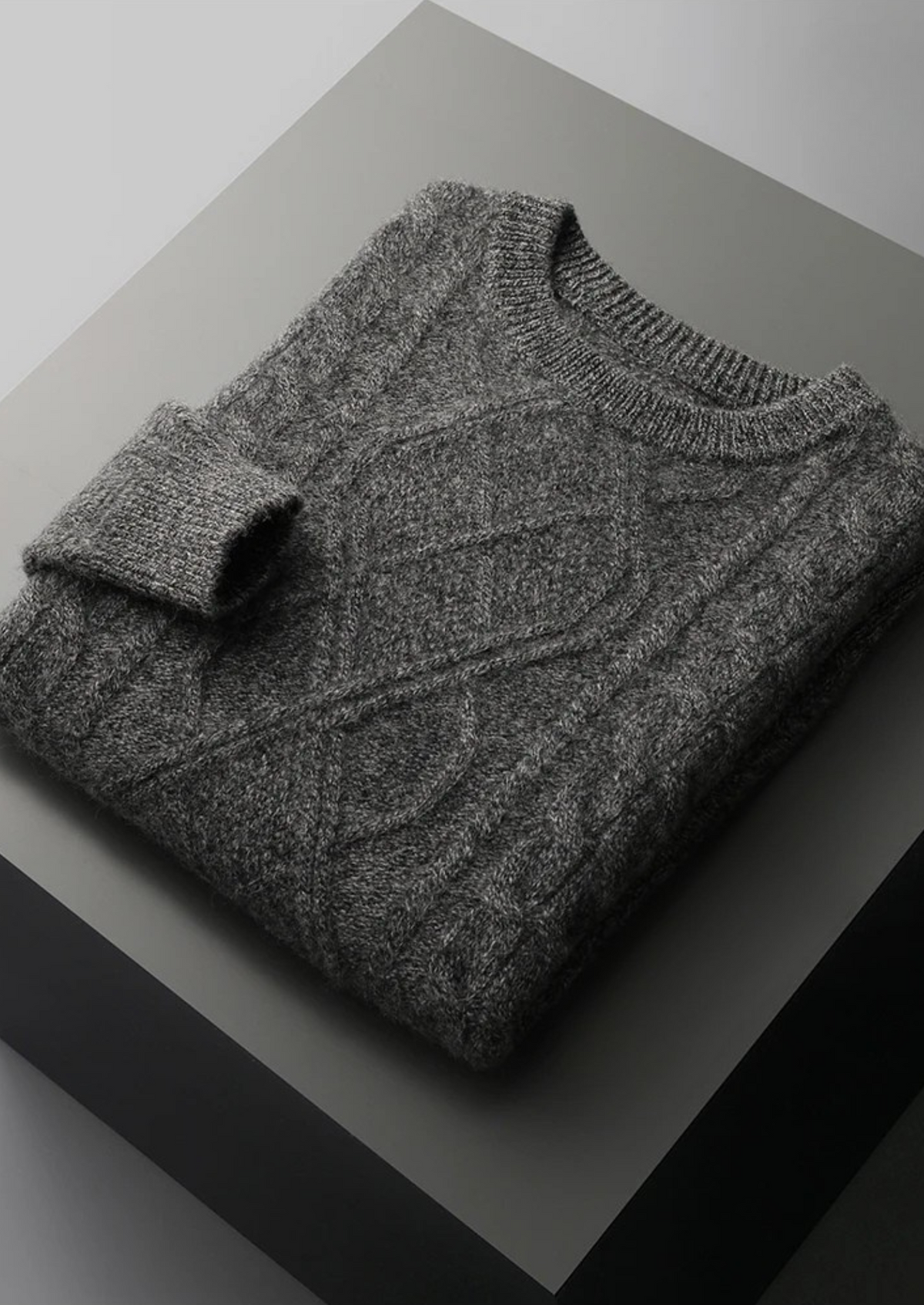 Pure Extra-Fine Merino Wool Wintertime Crewneck - photo 16