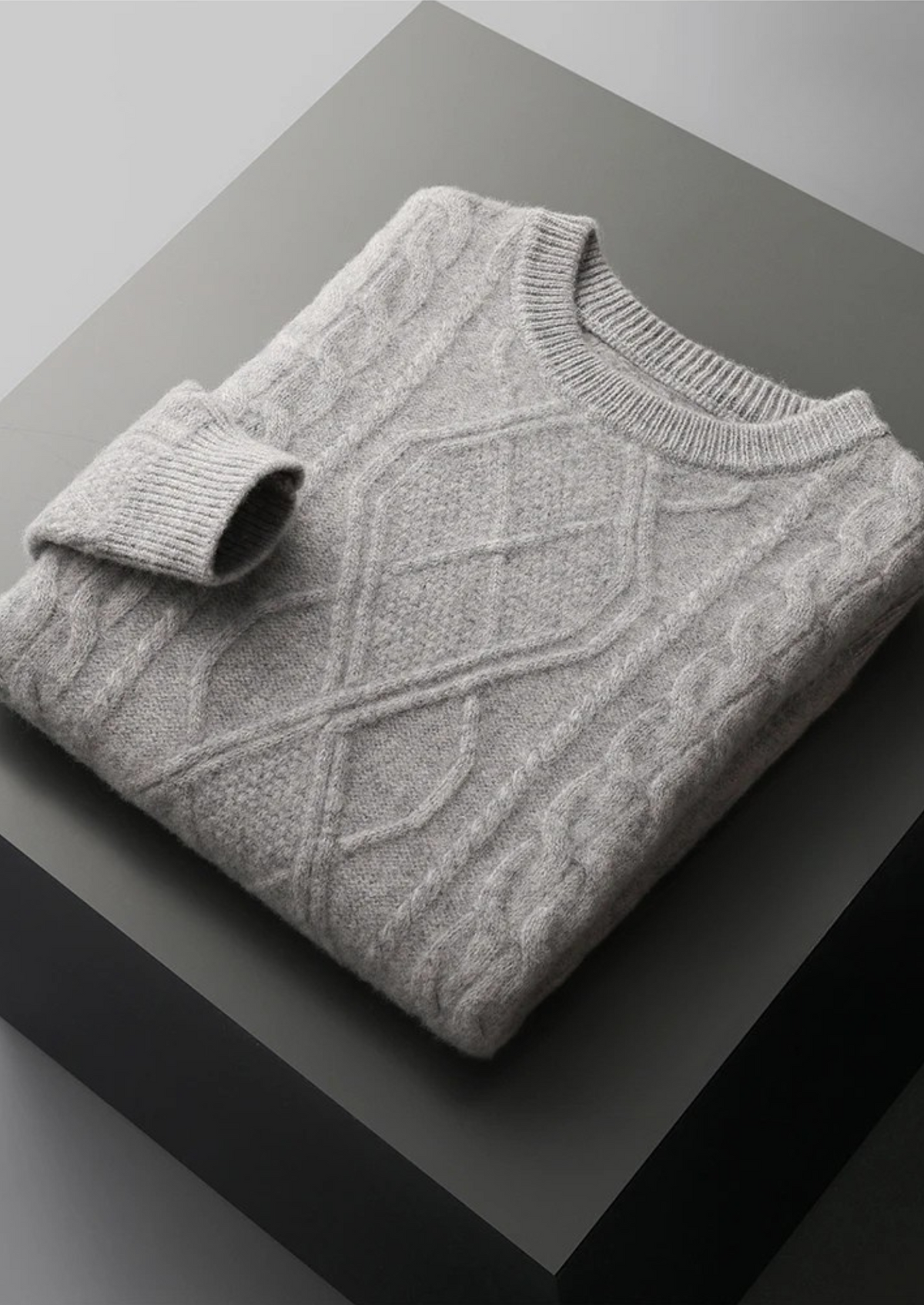 Pure Extra-Fine Merino Wool Wintertime Crewneck - photo 15