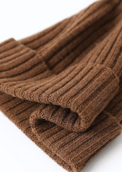 Pure Extra-Fine Merino Wool Wintertime Essentials - Coffee - photo 2