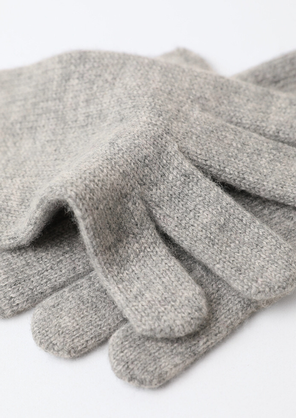Pure Extra-Fine Merino Wool Wintertime Essentials - Light Gray - photo 3
