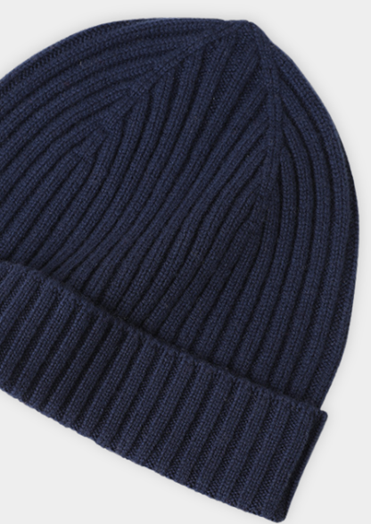 Pure Extra-Fine Merino Wool Wintertime Essentials - Navy Blue - photo 3