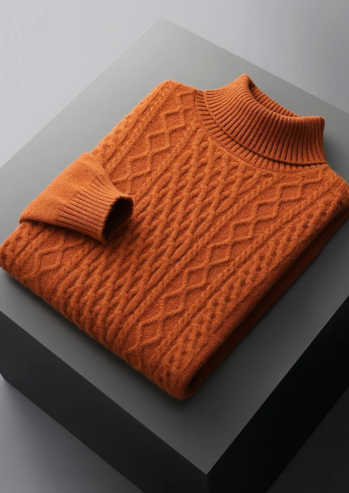 Pure Extra-Fine Merino Wool Wintertime Rollneck - photo 11