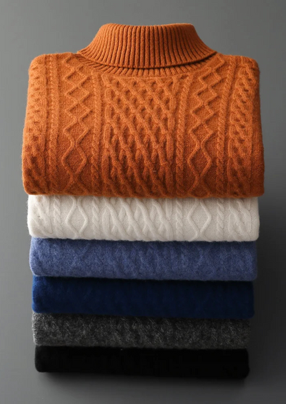 Pure Extra-Fine Merino Wool Wintertime Rollneck - photo 12