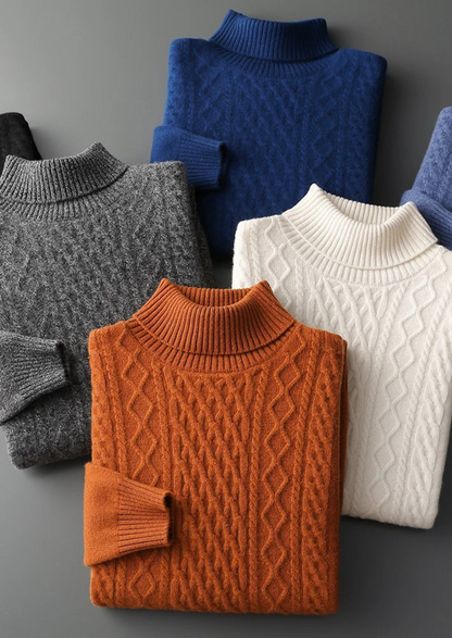 Pure Extra-Fine Merino Wool Wintertime Rollneck - photo 14
