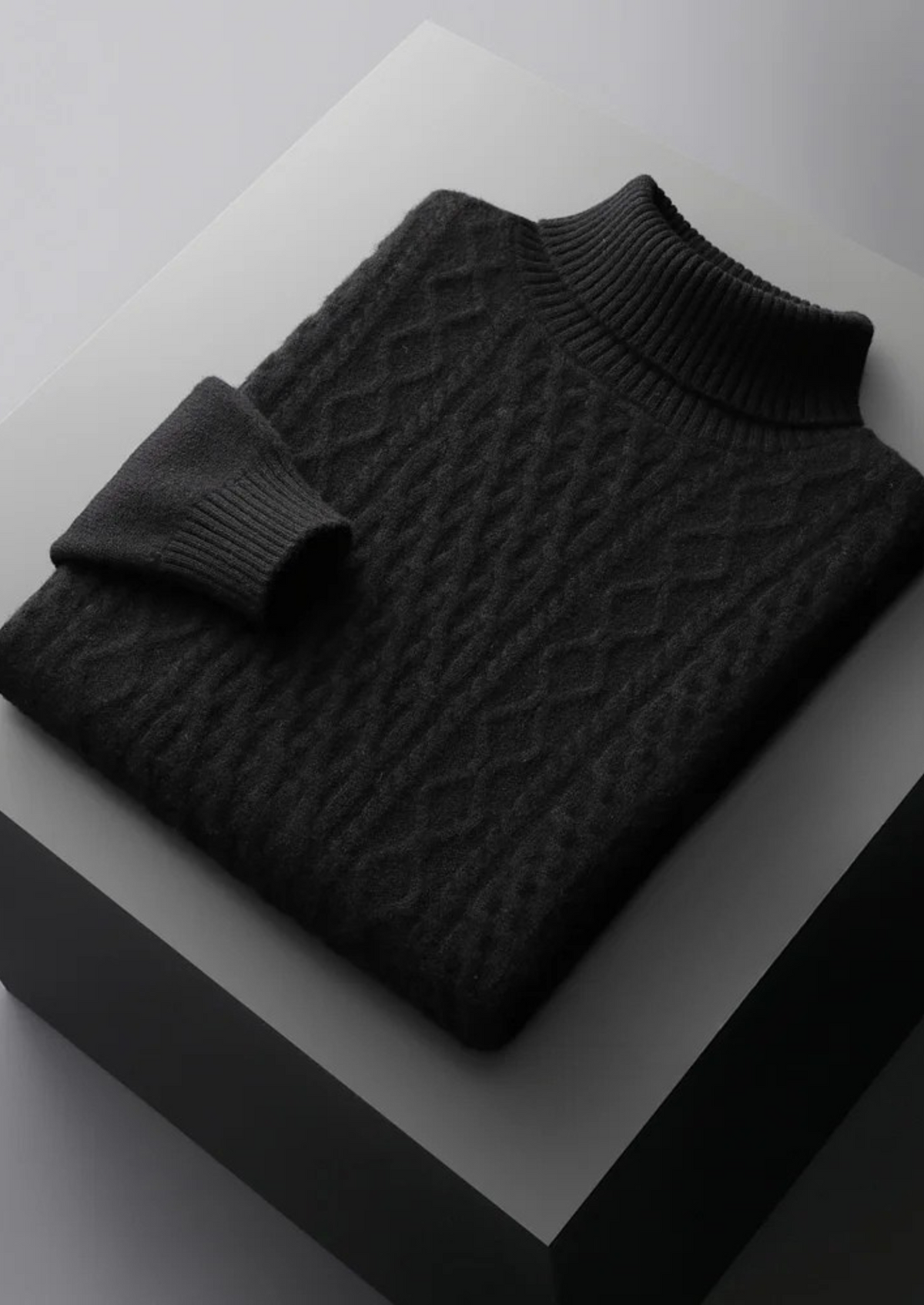 Pure Extra-Fine Merino Wool Wintertime Rollneck - photo 7