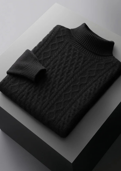 Pure Extra-Fine Merino Wool Wintertime Rollneck - photo 7