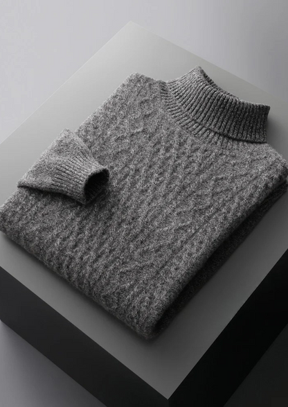 Pure Extra-Fine Merino Wool Wintertime Rollneck - photo 8
