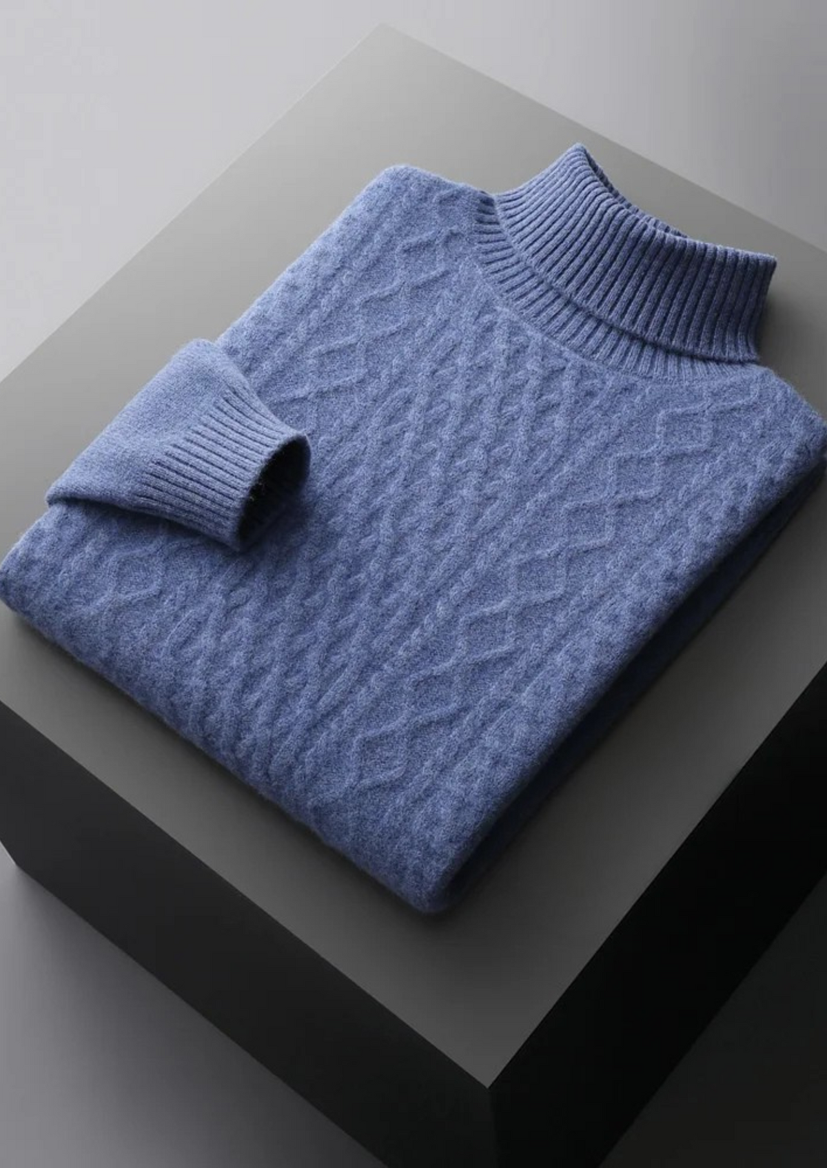 Pure Extra-Fine Merino Wool Wintertime Rollneck - photo 9