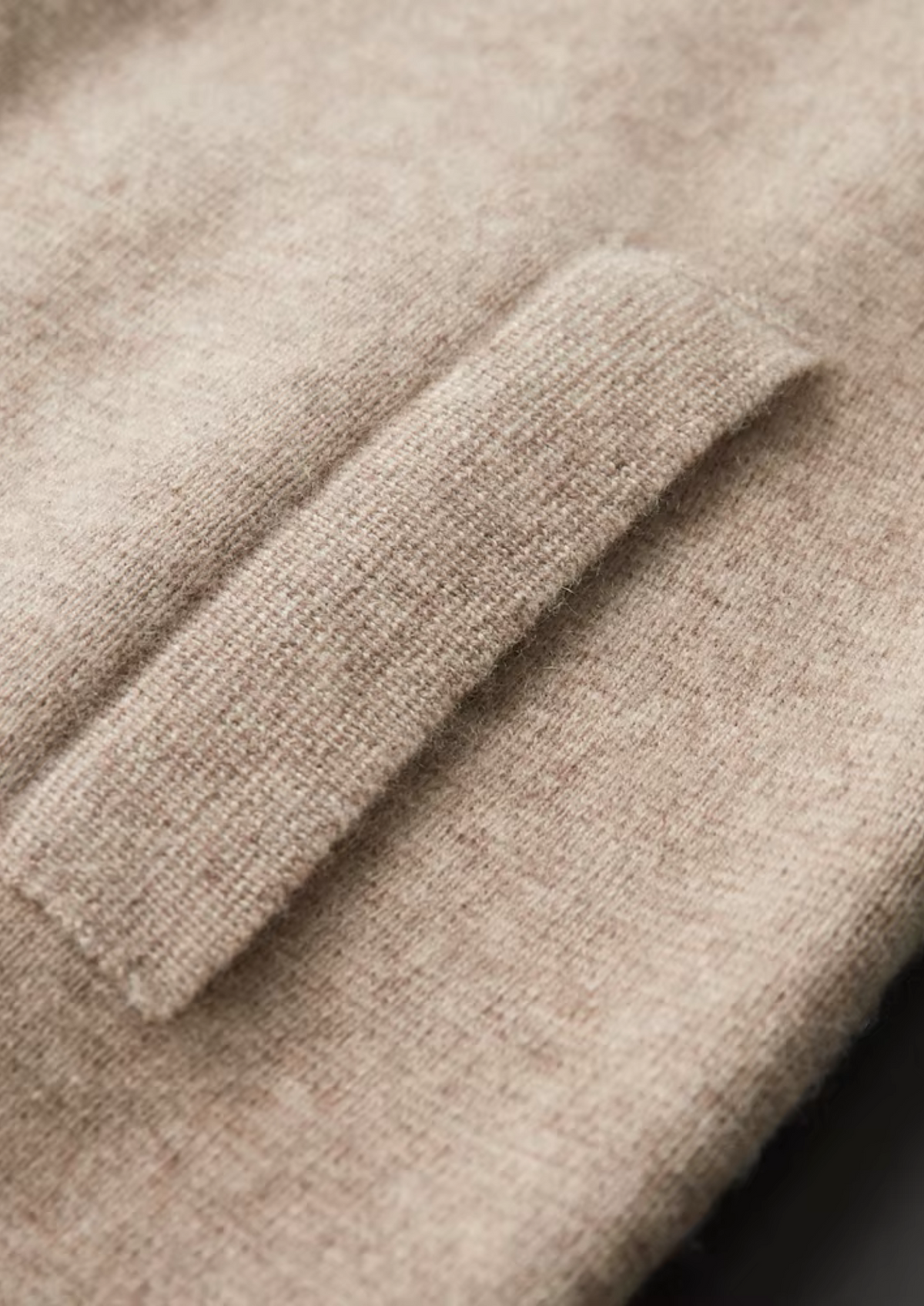 Pure Extra-Fine Merino Wool Zip Polo Cardigan - photo 7