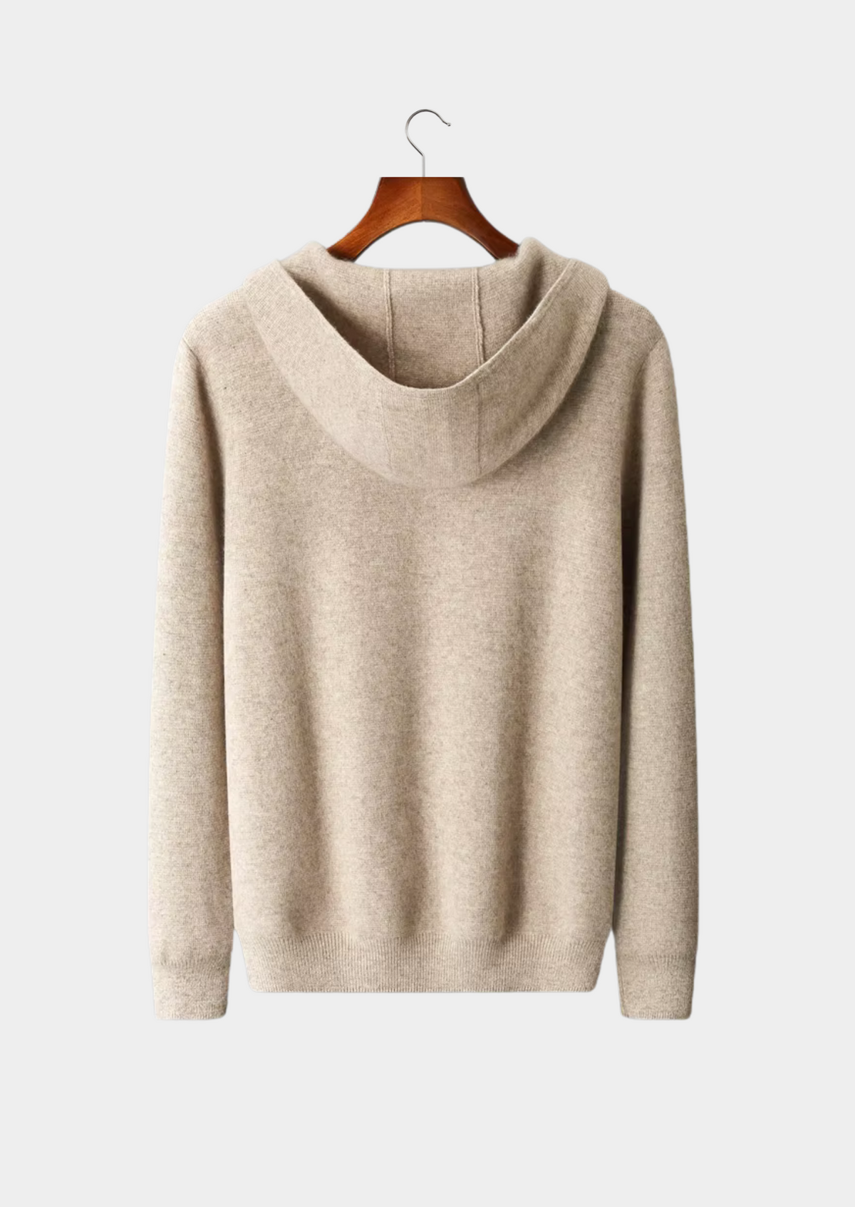 Pure Extra-Fine Merino Wool Zipper Hoodie - photo 12
